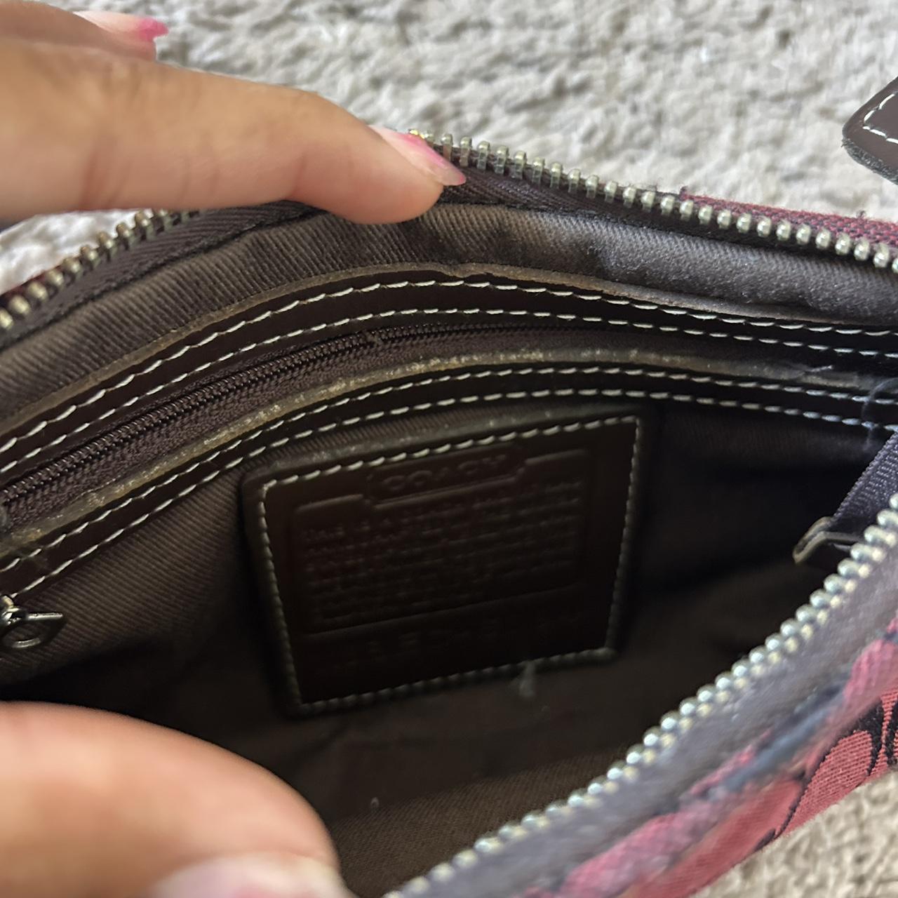 COACH Vintage Signature Canvas Demi Bag