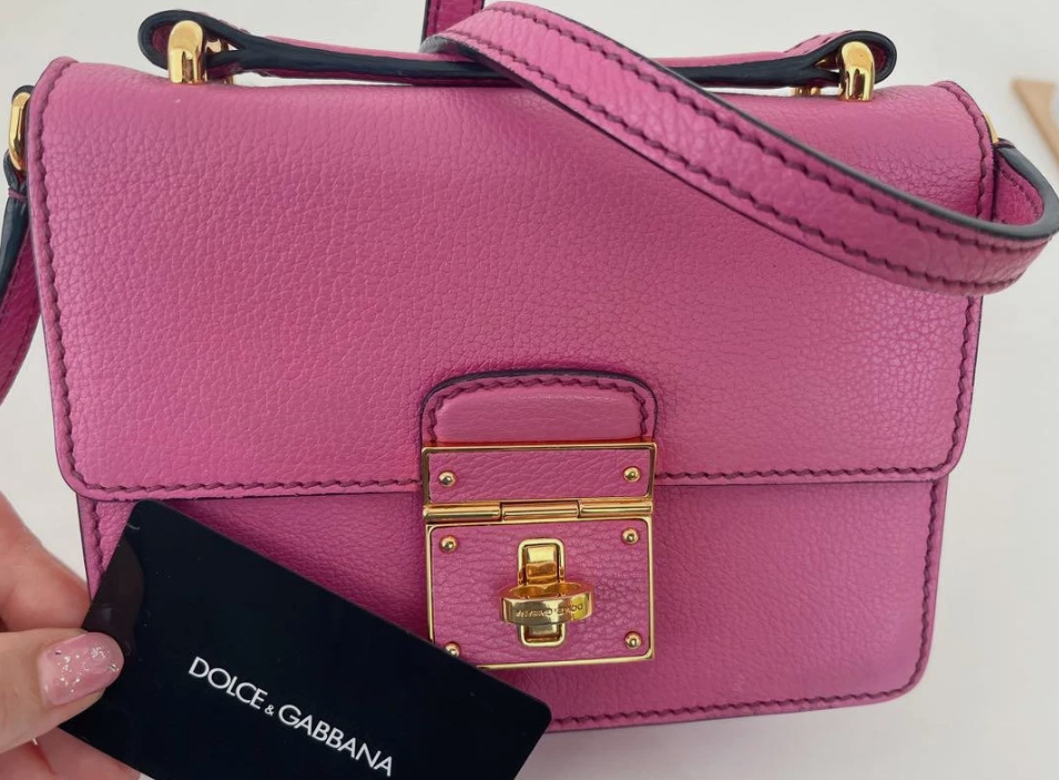 Price reduction Dolce Gabbana pink shoulder bag