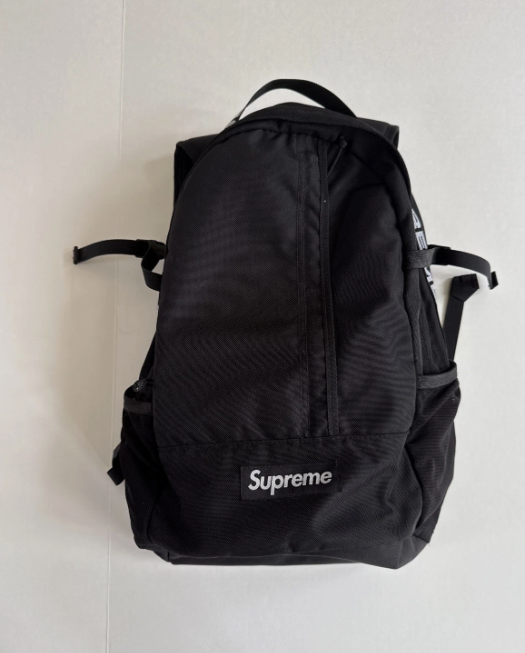 Supreme Cordura SS18 Ripstop Nylon Backpack Black - 100% Authentic