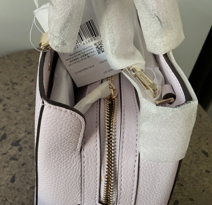Kate Spade Leila Medium Triple Compartment Satchel crossbody Bag