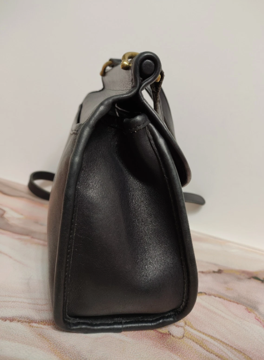 Vintage Coach 9907 Logan Bag Black
