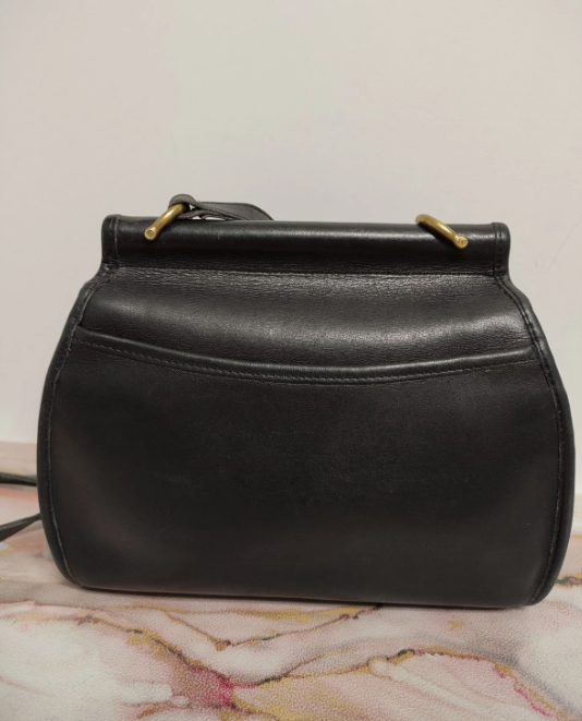 Vintage Coach 9907 Logan Bag Black