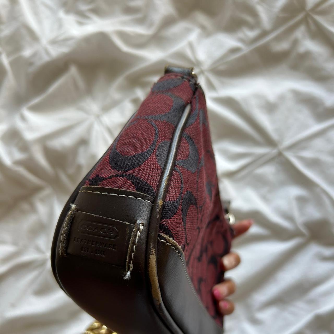 COACH Vintage Signature Canvas Demi Bag
