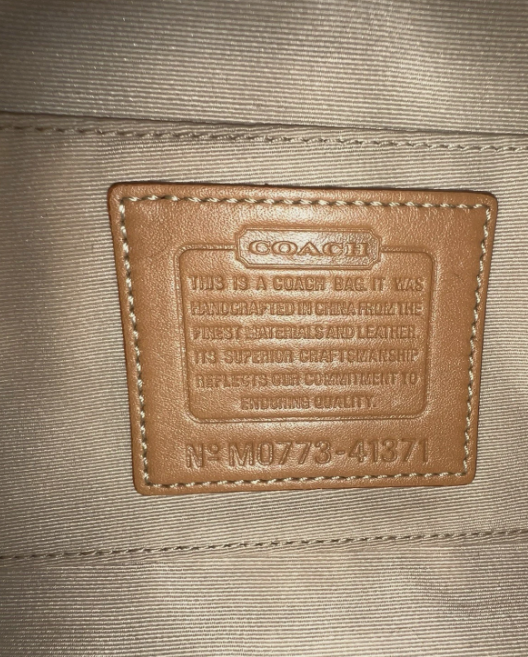 Coach Optic Sig Pink Dragonfly Top Handle Cosmetic Pouch Bag