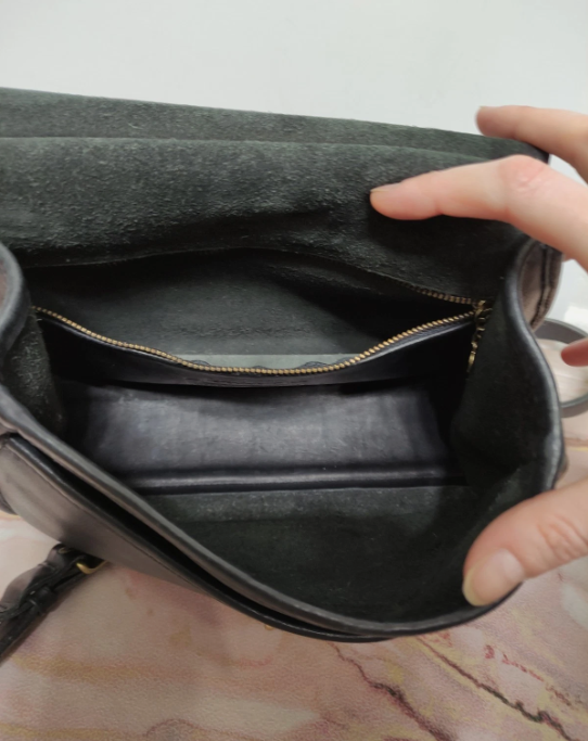 Vintage Coach 9907 Logan Bag Black