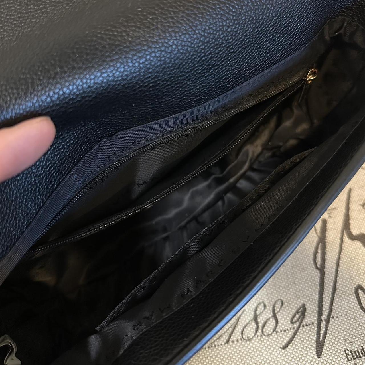 Marc Jacob’s The Mini Leather Shoulder bag in Black